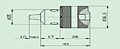 Keyed Chuck for Air Motor 6F0421